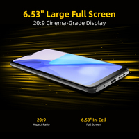 UMIDIGI Power 5 wersja globalna smartfon Android 11 Helio G25 16MP AI potrójny aparat 6150mAh 6.53 ''pełny ekran 6